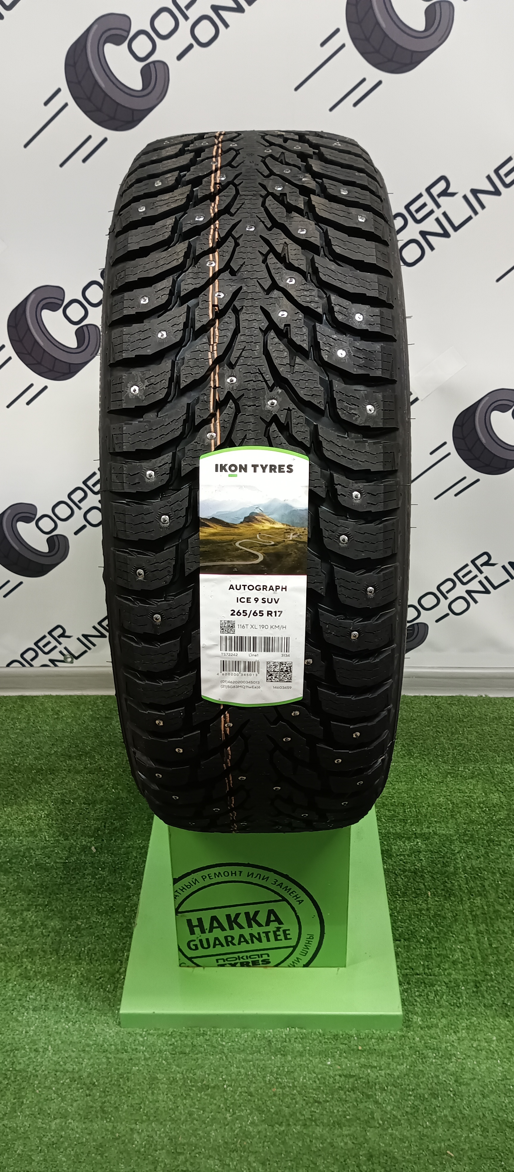 Ikon Tyres Autograph Ice 9 SUV 265 65 R17 116T